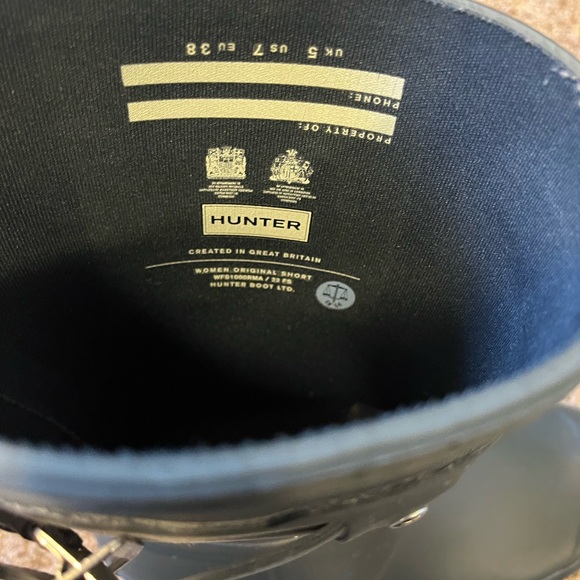 Hunter Women’s Original Short Rain Boots, US size 7, EUC - Picture 12 of 16